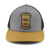 Alpha Life Member Gray/Gold Hat