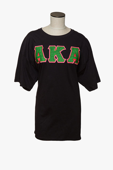 Alpha Kappa Alpha 1908 Bling T-Shirt, Rhinestone Bling