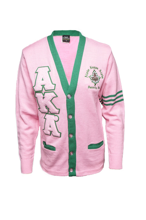 AKA Pink Cardigan Sweater