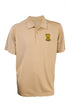 Alpha Life Member Old Gold Polo Shirt - High Quality Antigua Brand Dri-Fit shirt