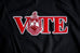 Delta VOTE Sweatshirt with Chenille Design