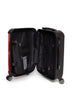 Delta Red Carryon Luggage with Shield