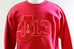 Delta Sigma Theta J-13 Sweatshirt with Chenille Patch(Red)