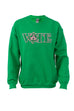 Alpha Kappa Alpha Vote Sweatshirt with Ivy Chenille