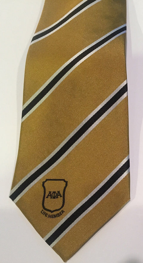Old Gold Life Member Tie